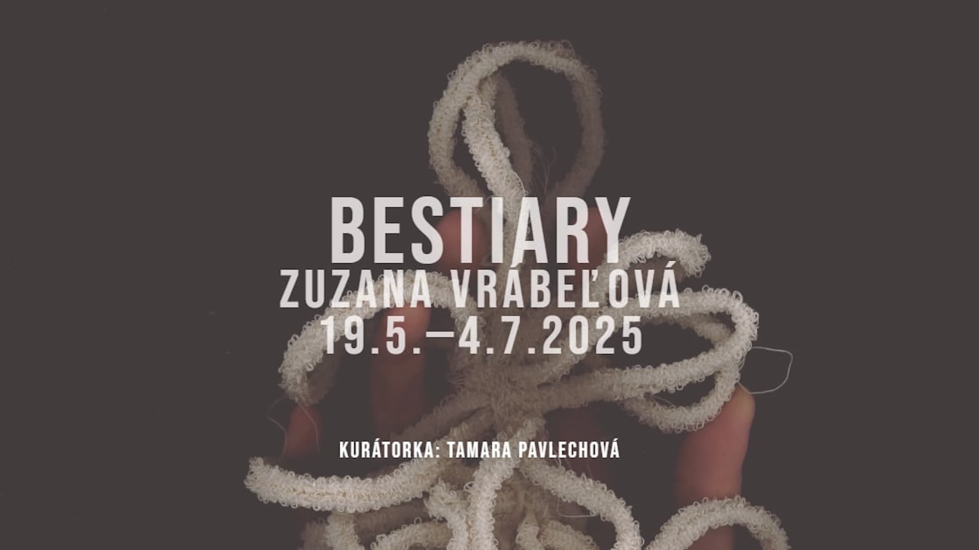 19.5.2025 Vernisáž výstavy Bestiary - Zuzana Vrábeľová